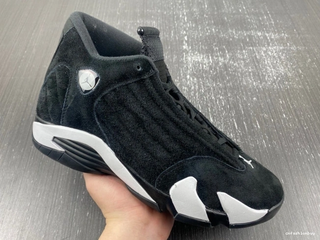 University Red Black Air 14 White Jordan 487471-016 0723